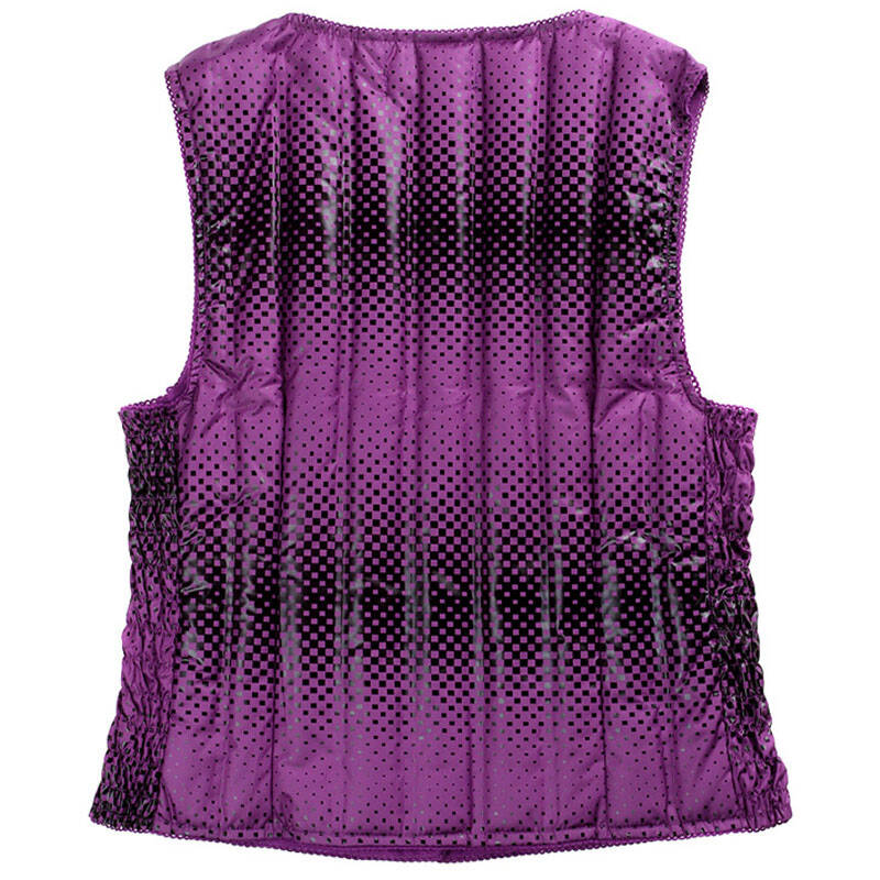 南极人 2012加厚无缝羽绒保暖内衣女 羽绒马甲羽绒背心女内胆jnjr1