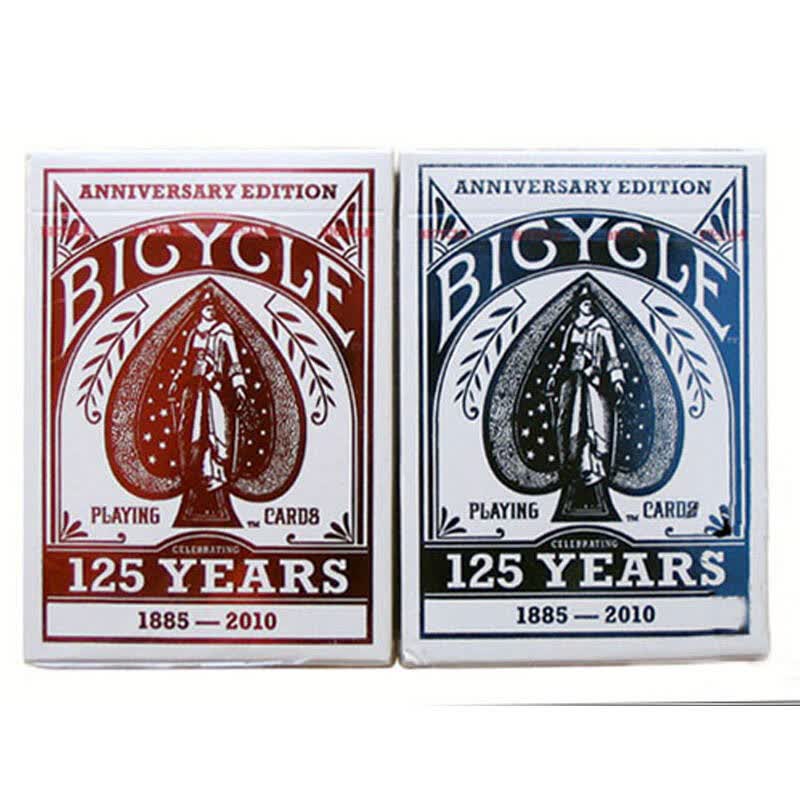 bicycle扑克 单车扑克纸牌 收藏系列 125周年纪念版 (蓝)