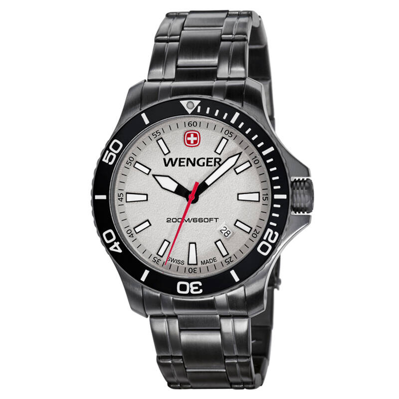 瑞士wenger威戈手表 户外运动防水表 海军官 海军系列 01.0641.107