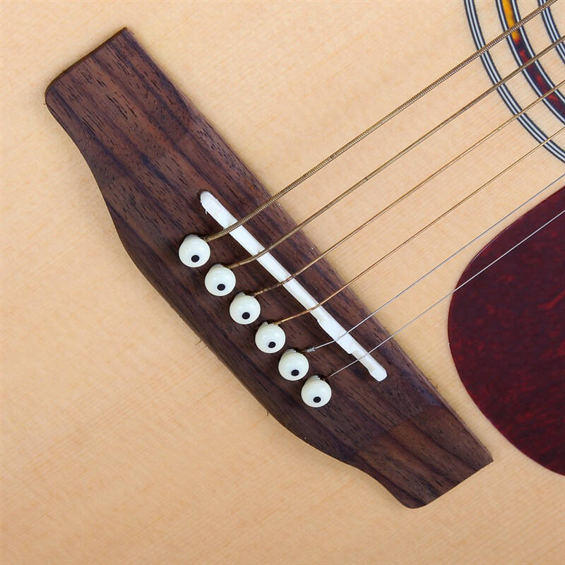 维森vicson高级41寸缺角民谣吉他gw-305c(哑光原木色)