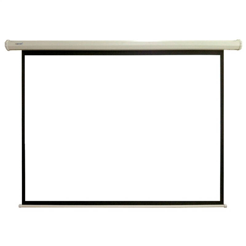 宏信(hongxin) 120英寸 电动幕布 4:3白塑(幕面宽235cm,高177cm,含