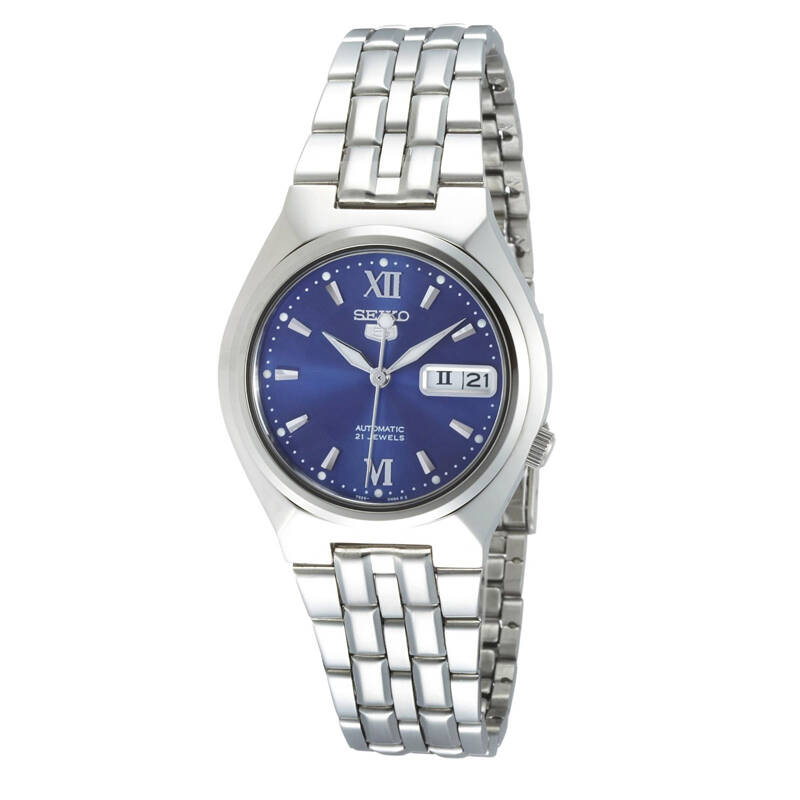 精工seiko手表盾牌5号系列自动机械男士手表 snk319k1