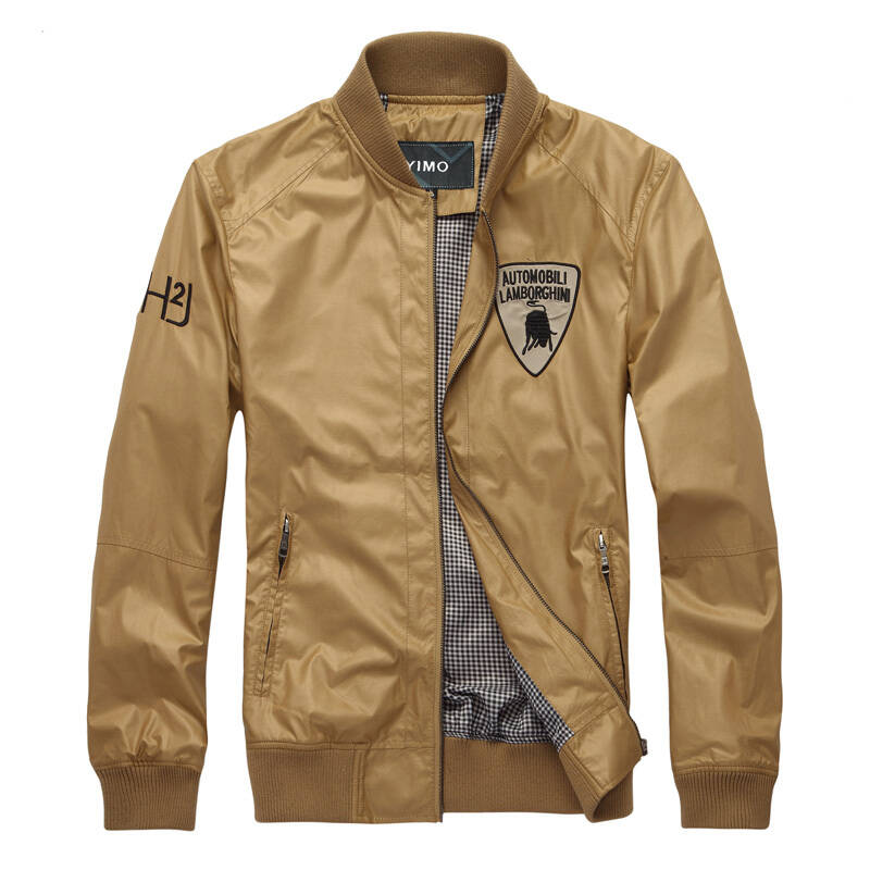 珮蒂(pay daily) 2012男装爆款兰博基尼超帅外套公牛刺绣立领夹克 316