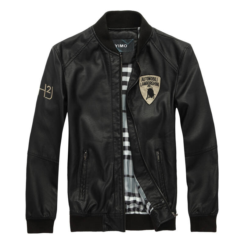 珮蒂(pay daily) 2012新款 男装 爆款 兰博基尼 公牛纳帕革 洗水皮衣