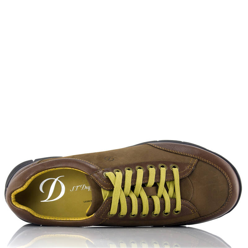 t.dupont 都彭运动休闲反毛牛皮男鞋09a070140啡 咖啡色 42
