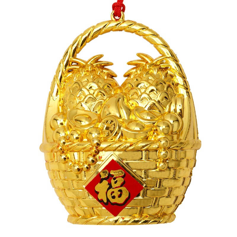 皓福 金桶钱币挂饰