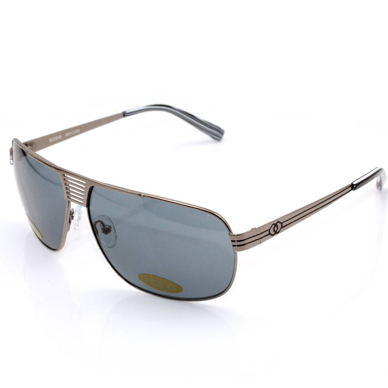 欧蔻(occo)专业纳米太阳眼镜军工级司机镜男款 bm11302 1501枪色