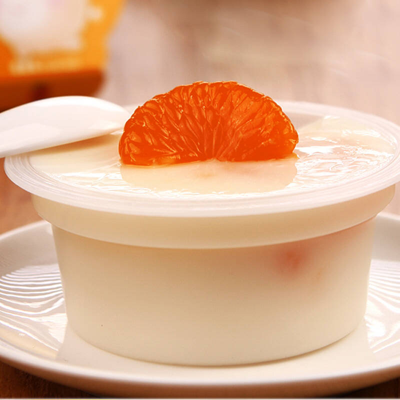 蜡笔小新 纯滋100乳酸菌果肉果冻160g 多口味果冻 香橙味