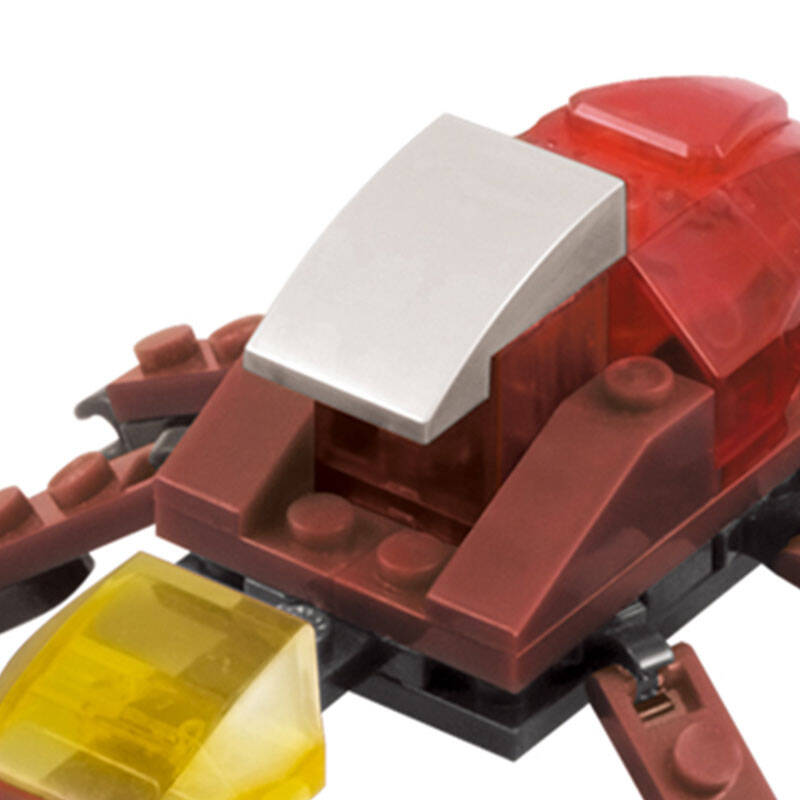 乐知堡 终极战兽 小颗粒益智变形积木 闪电甲虫/尖角甲虫/黄金甲虫