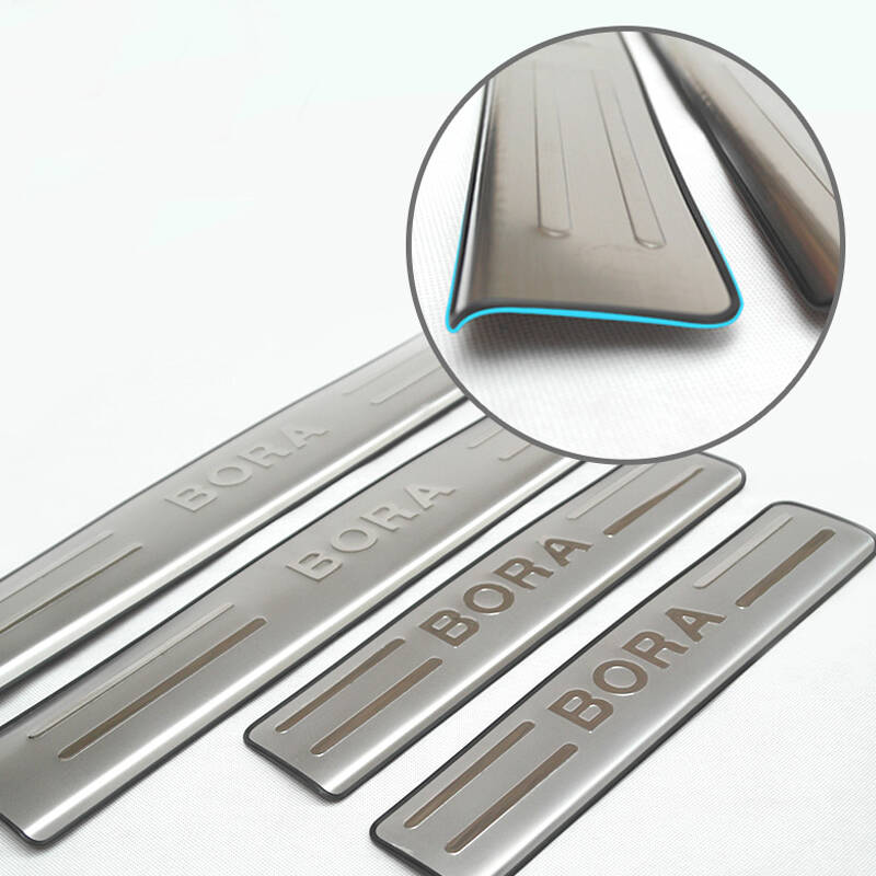 捷卡尔 汽车迎宾踏板a3 门槛条 加装迎宾条 汽车专用改装 不锈钢 门槛