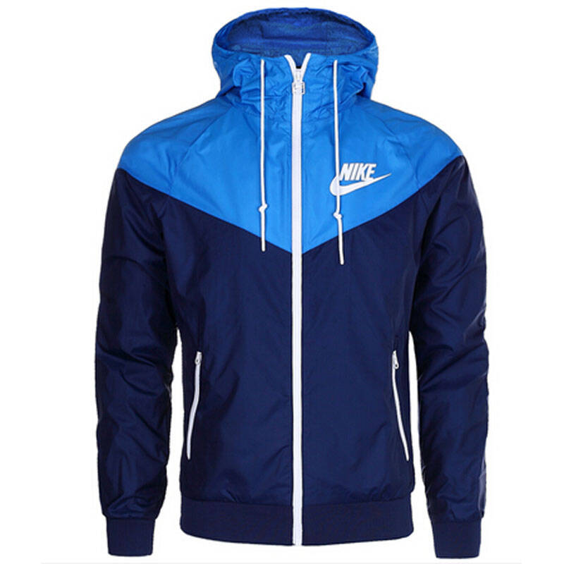 耐克2015春季新款风行者男子运动连帽梭织夹克544120-657 088 370 014