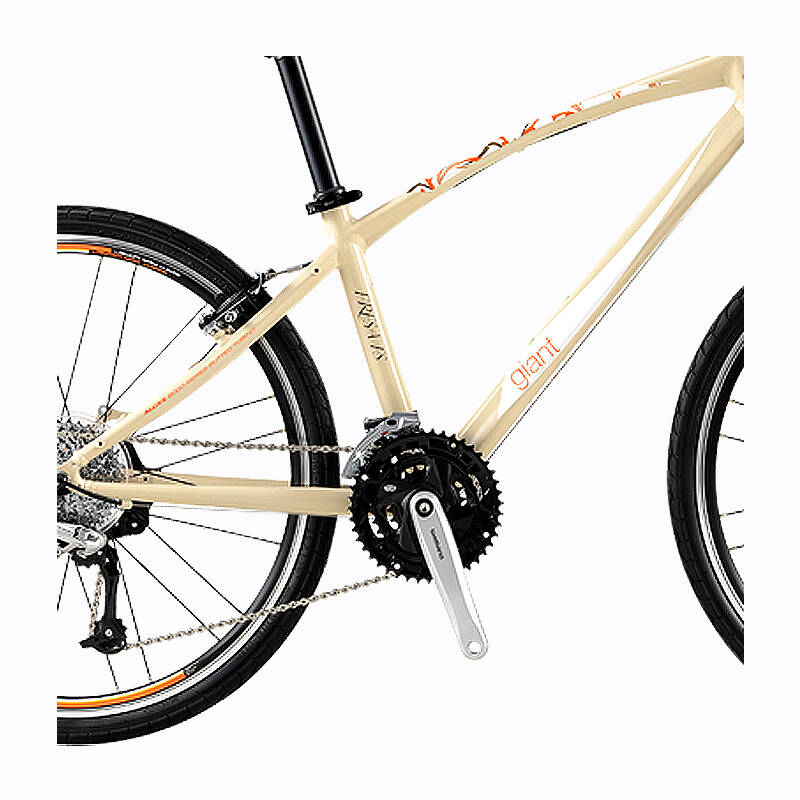 liv丽以芙捷安特女性山地车fresa妃莎fs27速可锁死前叉带停车架 淡