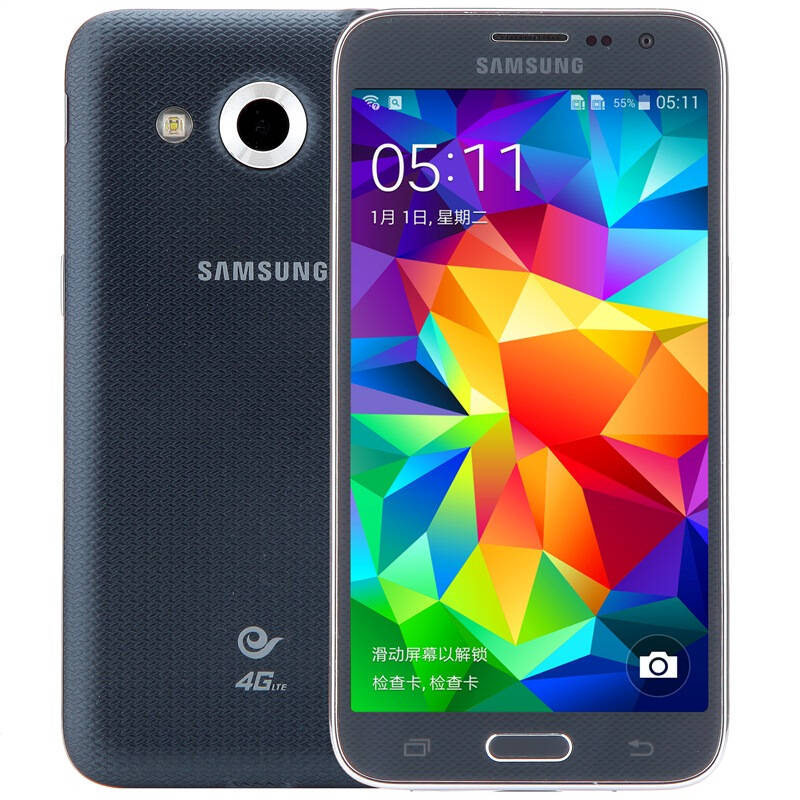 三星galaxy core max (g5109) 灰色 电信4g手机 双卡双待 自营