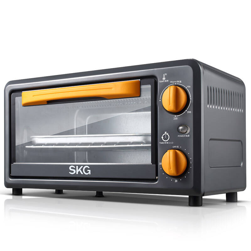 skg 1711 多功能电烤箱家用迷你烘焙小烤箱12l 黄黑