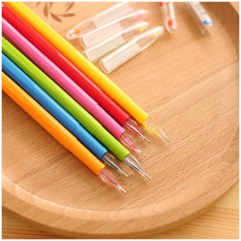 文具 清新可爱创意18色水笔 彩色笔中性笔 墨兰. 1支