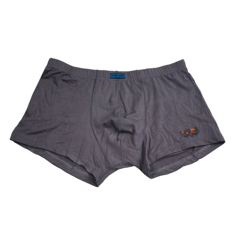 健将内裤(2条装)素色柔软再生纤维男平角内裤颜色随机 xl