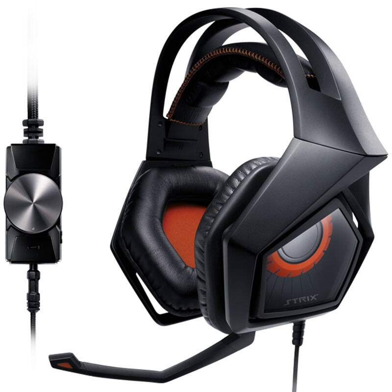 华硕asusstrixpro猛禽电竞耳机电竞耳机耳机头戴式电脑耳机绝地求生