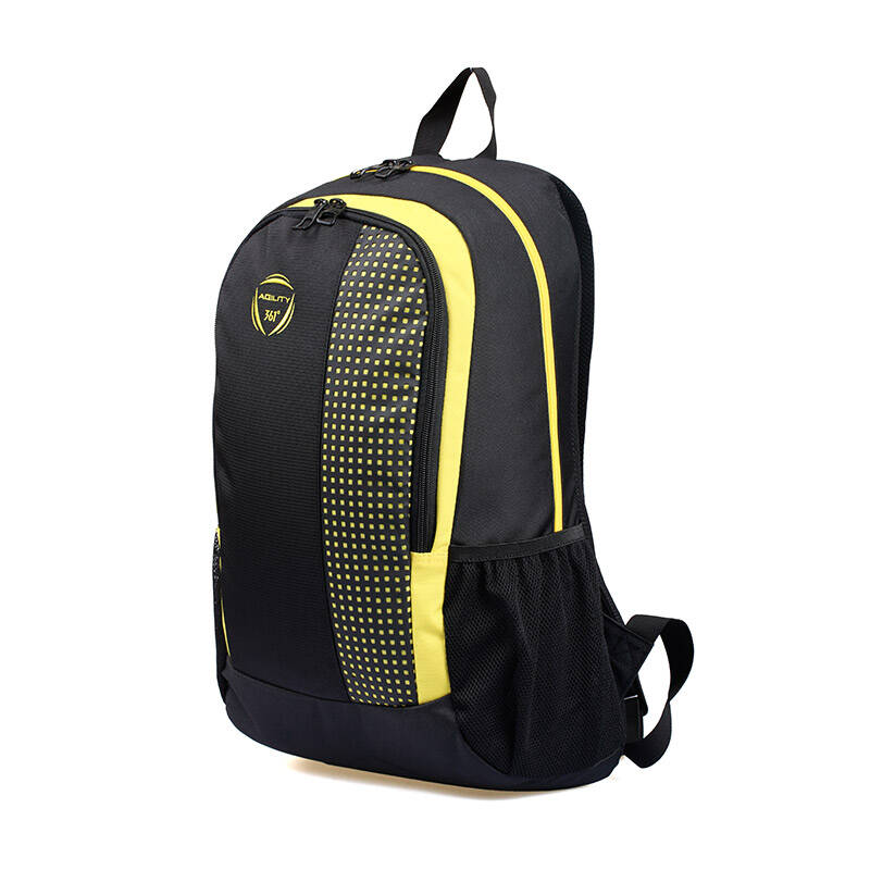 361度春季季运动双肩背包361电脑包 511511020 黑/黄