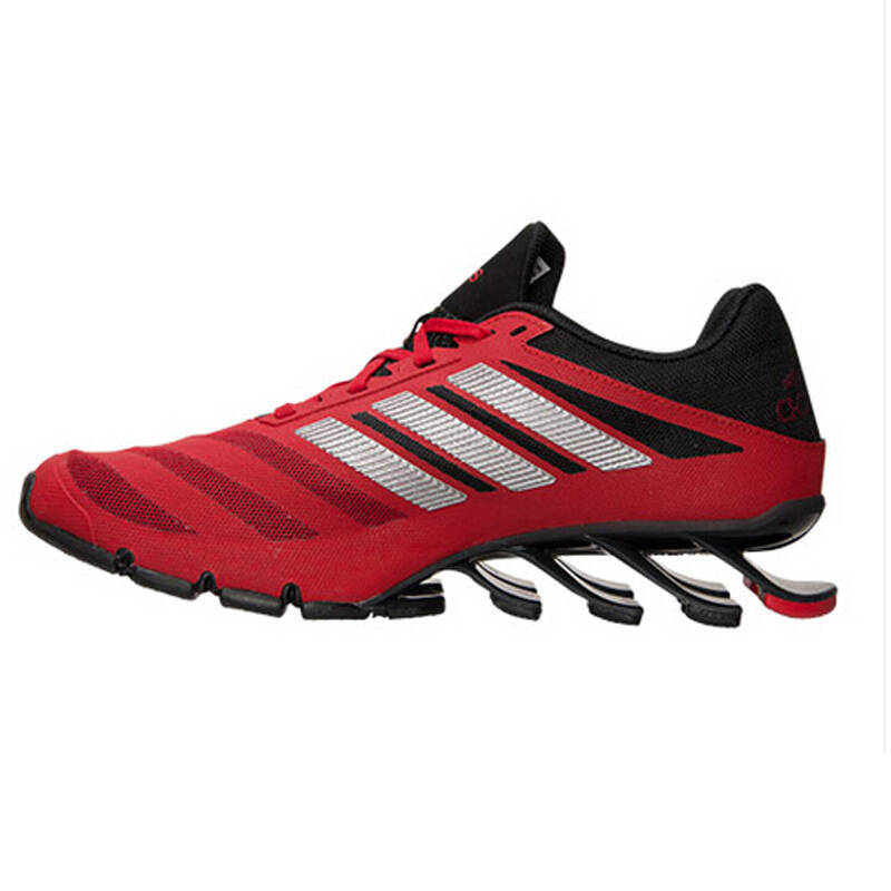 阿迪达斯adidas springblade 刀锋战士系列跑步鞋男士专柜 黑红白色