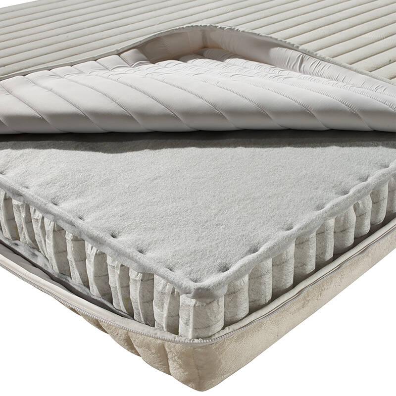 皇家马车 天鹅湖 床垫 独立弹簧 可定做 高级珊瑚绒面料 适中偏硬