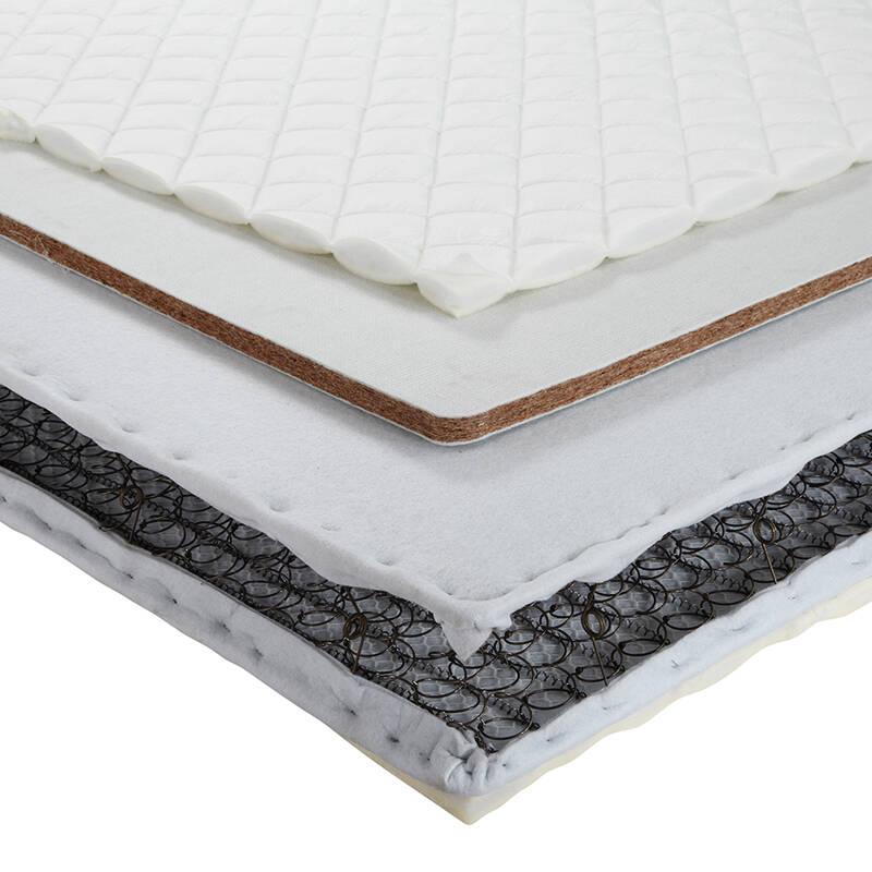 曲美家具 家居床垫席梦思舒适床垫弹簧椰棕垫正反软硬两用床垫 zh-cda