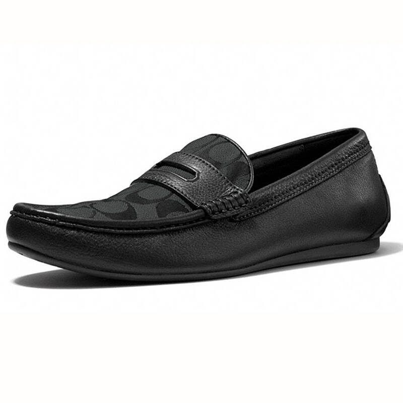 coach /蔻驰 新品 男士时尚低帮商务休闲皮鞋 船鞋 单鞋 精品男鞋 q