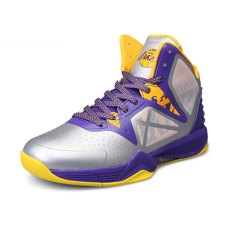 nba篮球鞋 专业篮球鞋 湖人队防侧拐抗扭 运动鞋 百搭潮鞋 71511111-4