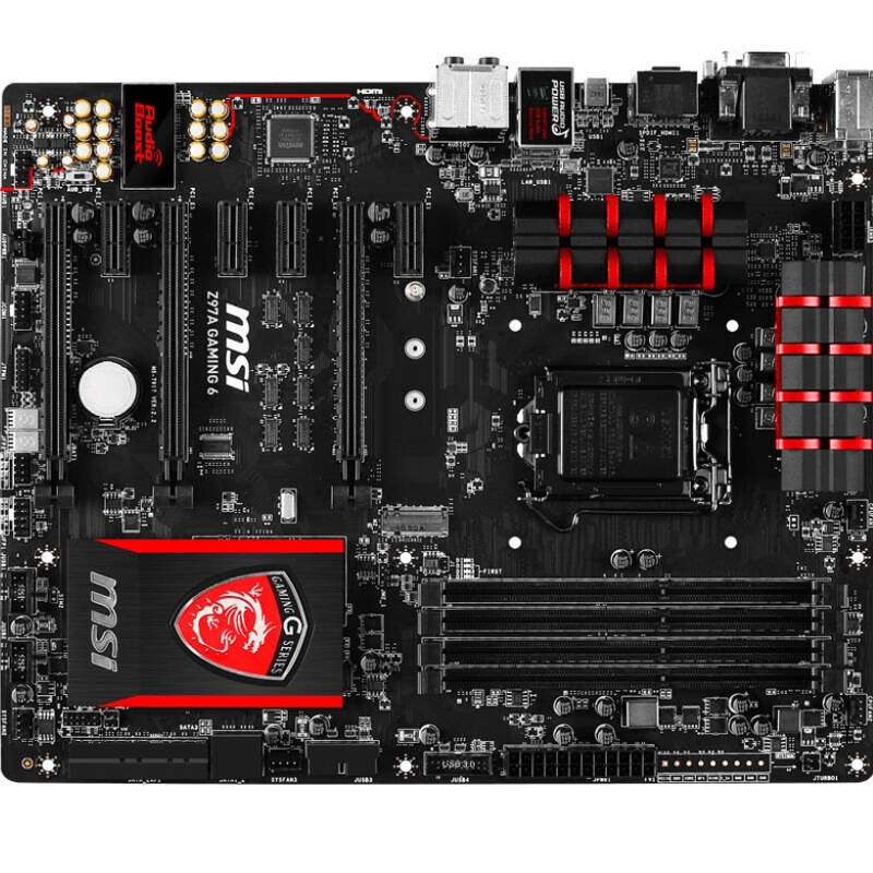 微星(msi)z97a gaming 6主板 (intel z97/lga 1150) 自营