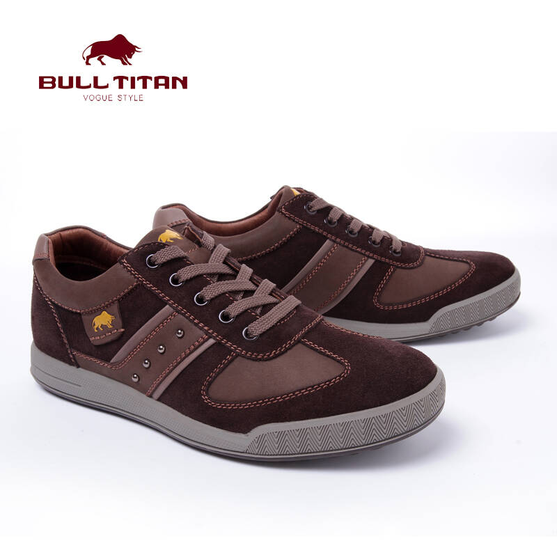 bull titan 美国公牛巨人2016春季户外新款休闲运动鞋 暗棕 44