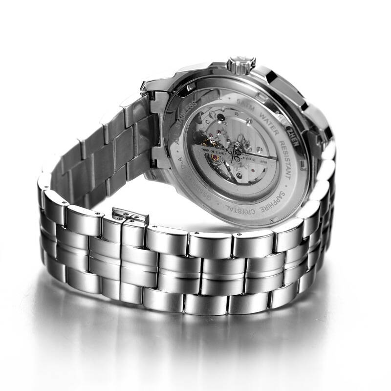 天王表(tianwang)手表钢带机械男表白色gs5809s/dd-a - 京东