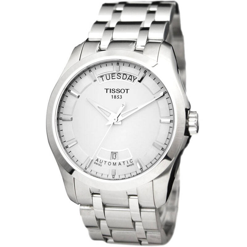 天梭(tissot)手表 库图系列自动机械男表t035.407.11.031.00