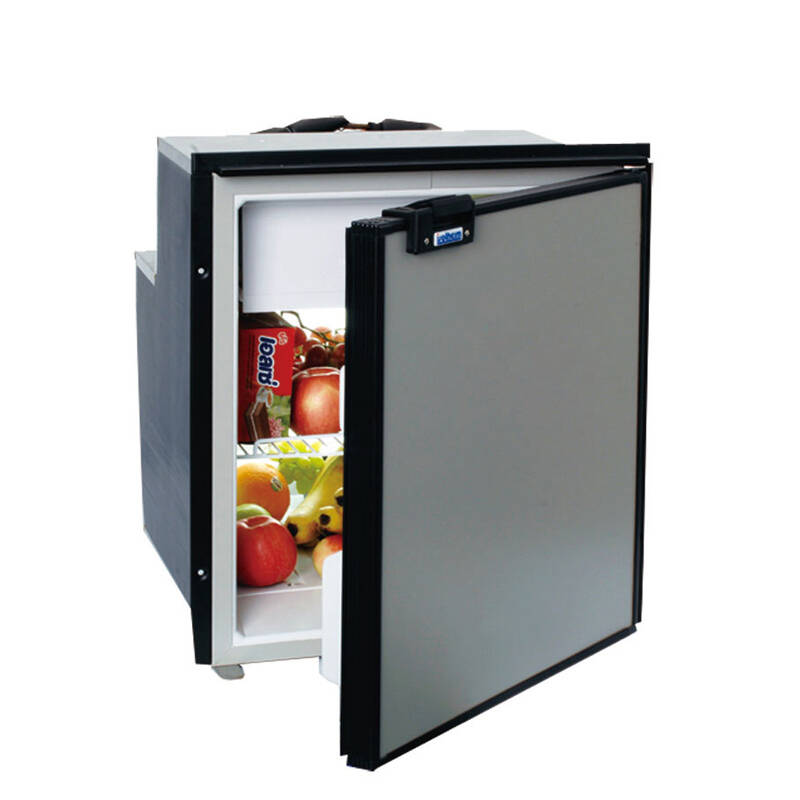 英得尔 车载速冻冰箱bc65 压缩机冰箱制冷结冰 汽车改装冰箱65升 银