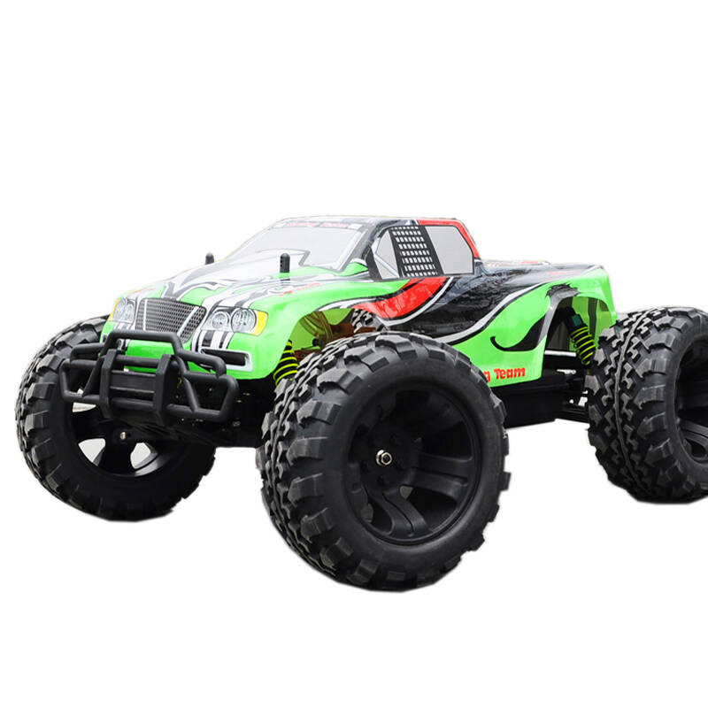 油动遥控车飞神1:10燃油遥控车 甲醇 烧油越野车 四驱动模型车玩具