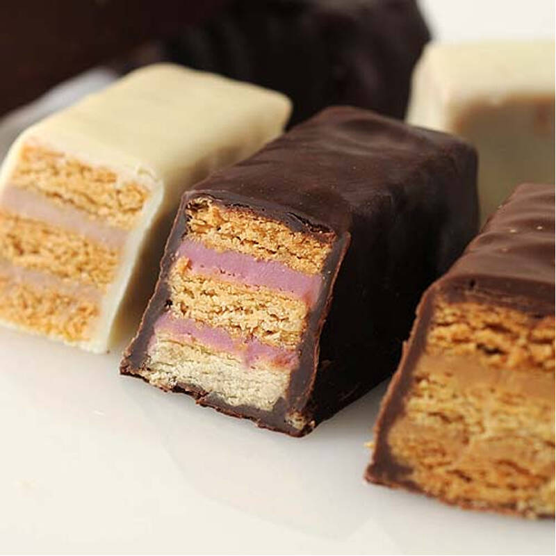 日本北海道 白色恋人美冬巧克力威化饼干 6枚