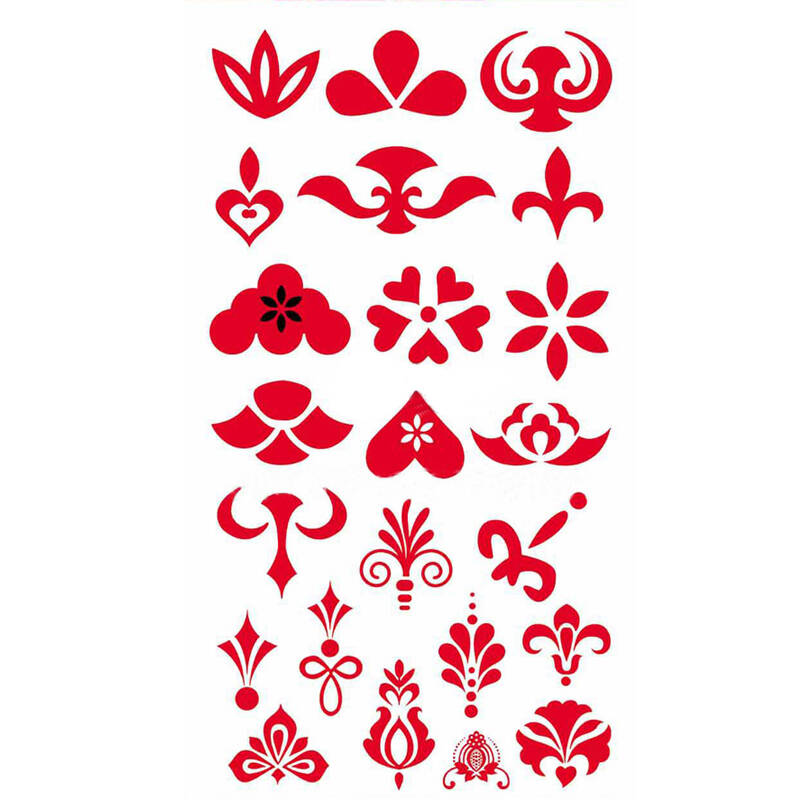 时光叙 造型必备眉心贴纸花钿美人贴纸 武媚娘眉心贴