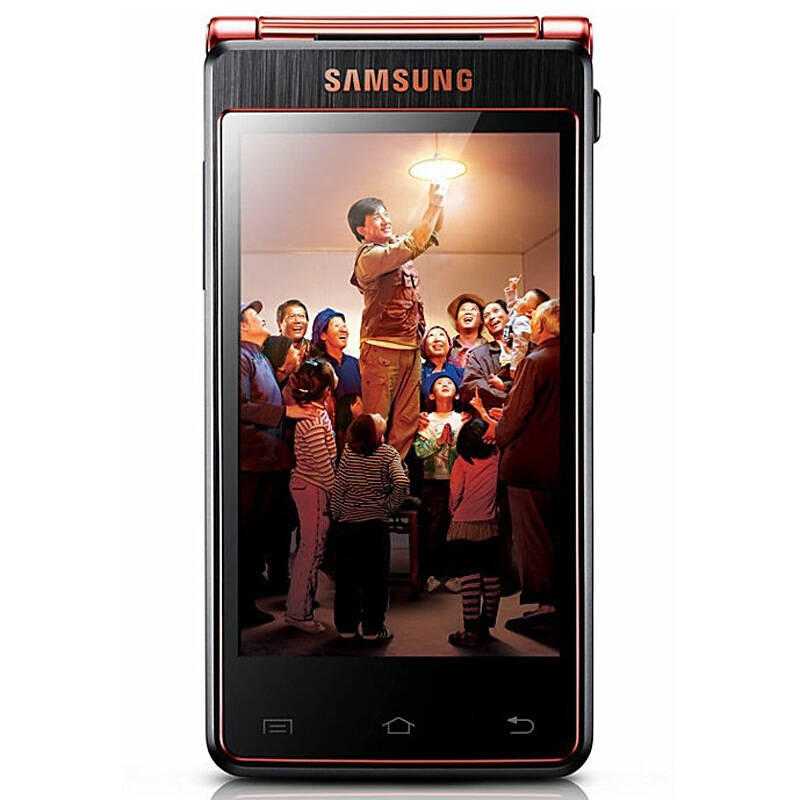 三星w2013 玫瑰金 电信3g手机 双卡双待双通