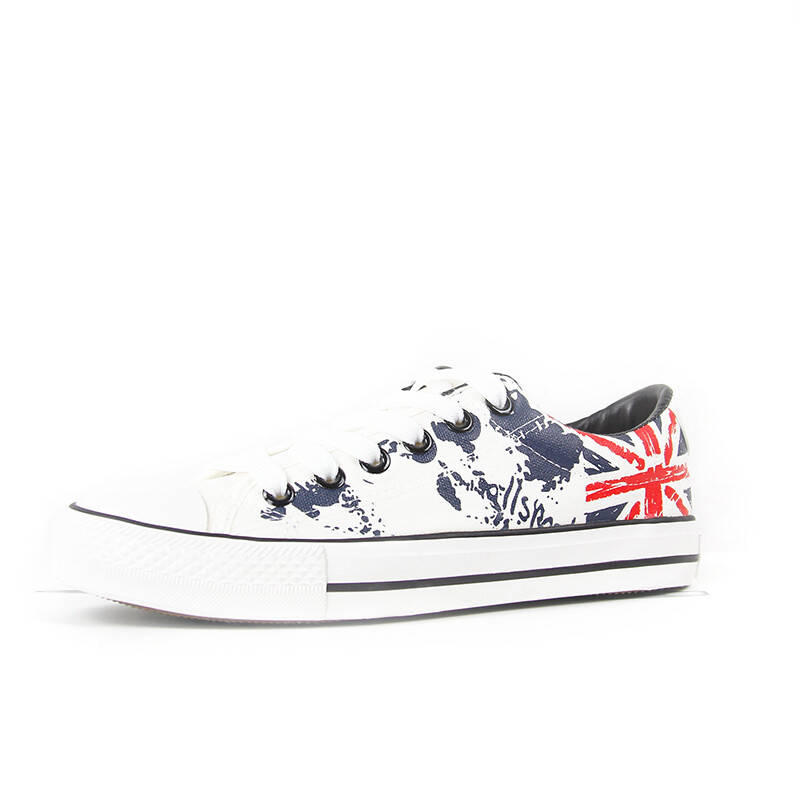 抽象鸟 2016春新款低帮帆布鞋 男鞋夏男士休闲鞋韩版鞋子男米字印花