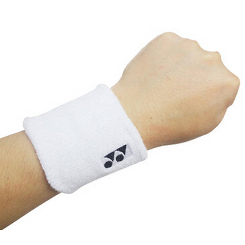 尤尼克斯yonex运动护腕 489白色 1副装