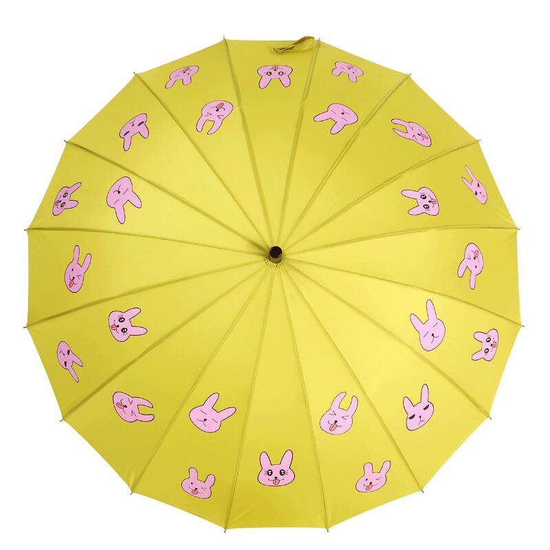 雪堡 银魂雨伞长柄超大晴雨伞创意个性可爱兔子动漫周边16骨刀伞