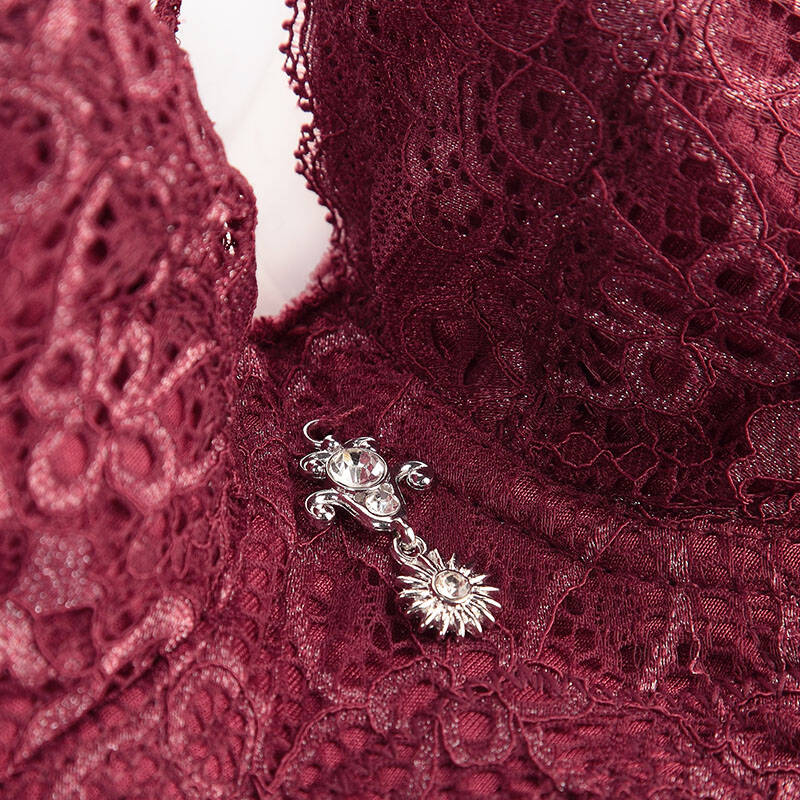 妃意性感蕾丝大码文胸聚拢收副乳薄款大胸mm d罩杯