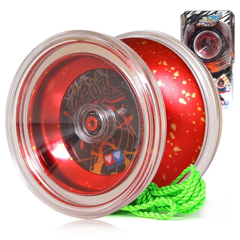 奥迪双钻 悠悠球火力少年王传奇再现 男孩玩具 溜溜球 yoyo球 焰魄 油