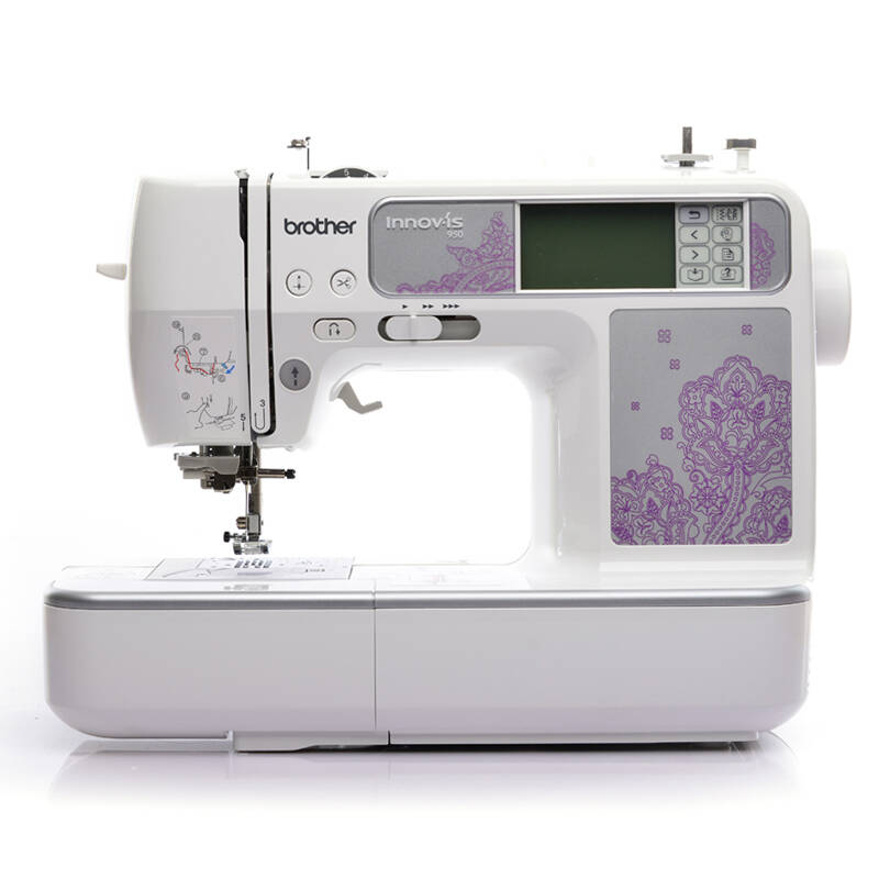 兄弟缝纫机旗舰店 兄弟牌nv950电脑绣花机绣字机多功能缝纫一体机