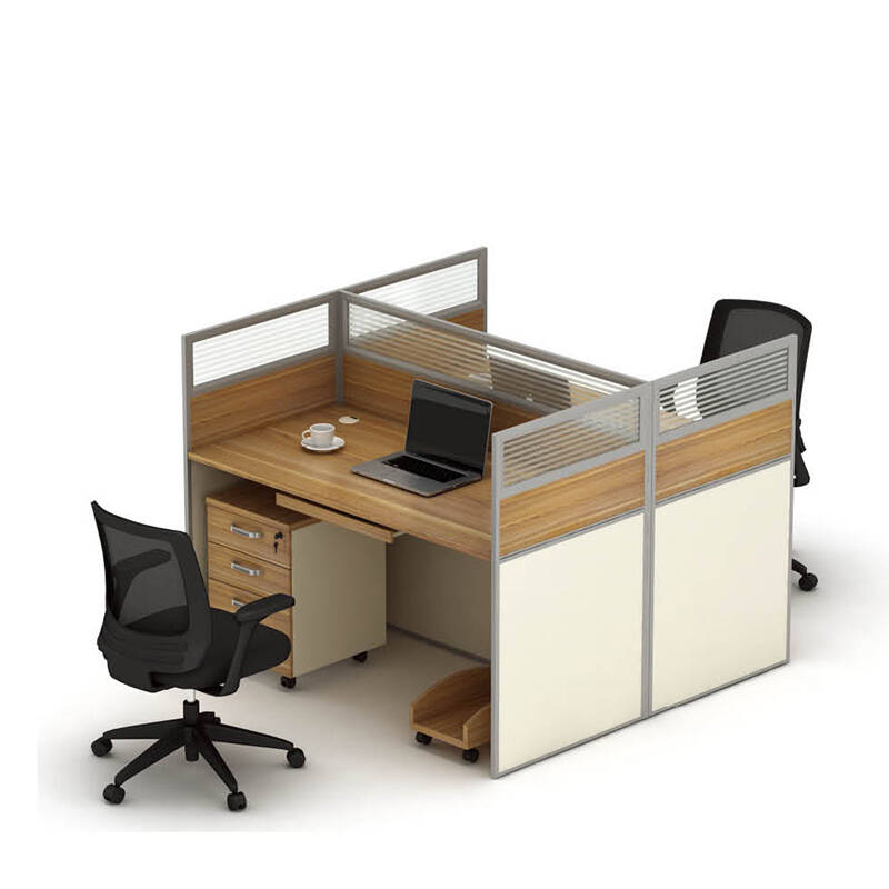 统阅办公桌椅员工桌椅组合职员屏风办工桌卡位卡座隔断员工四人办公桌