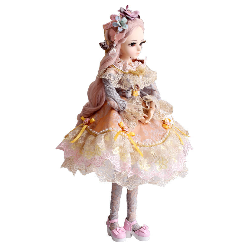 多丽丝娃娃(Doris) 多丽丝凯蒂娃娃可换装关节洋娃娃百变造型芭比娃娃时尚人偶节日礼物 卡瑞娜(珍藏款6号) 60cm【图片 价格 品牌 报价】-京东