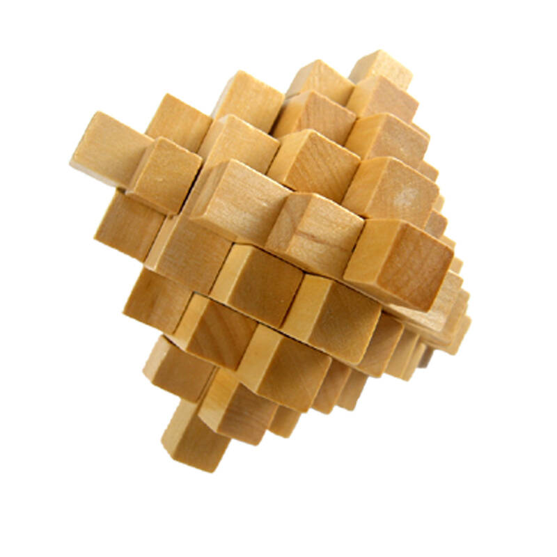 解锁 解套 儿童智力成人动手拼装益智玩具 桌面游戏 大菠萝