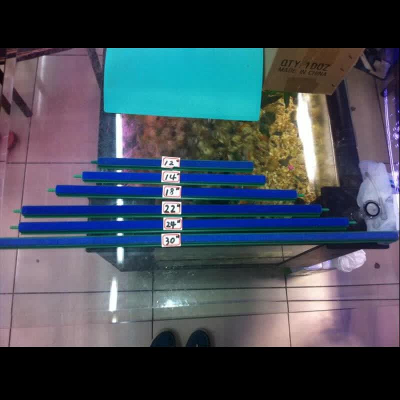 鱼缸水族箱装饰透明气泡条/气条气泡条/气泡石造景装饰气泡幕)气泡条