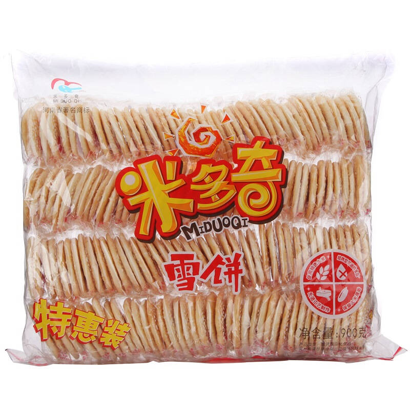 【京东超市】米多奇 雪饼 900g【图片 价格 品牌 报价】-京东