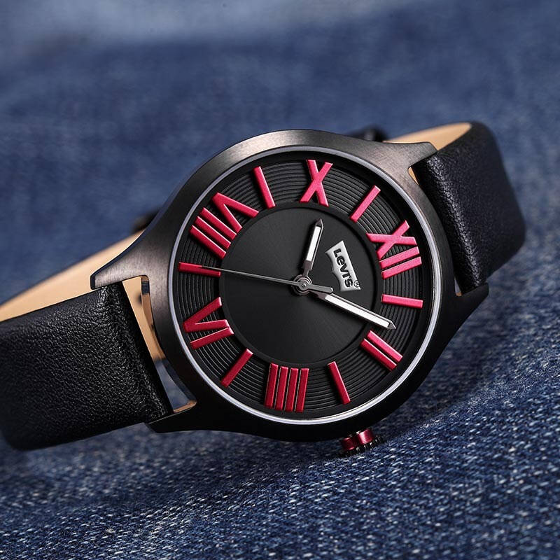 李维斯(levis)手表 时尚欧美风夜光皮带石英女表ltka0504