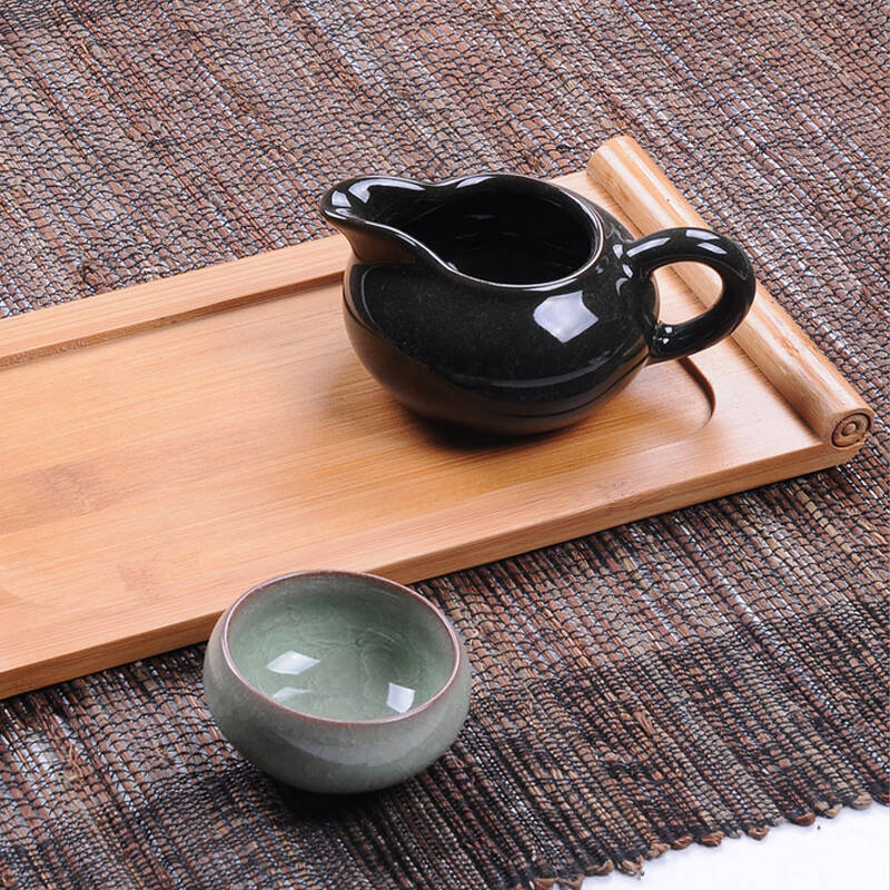 晟维 茶道零配创意竹制小托盘茶托茶具茶盘办公泡茶必备 茶盘