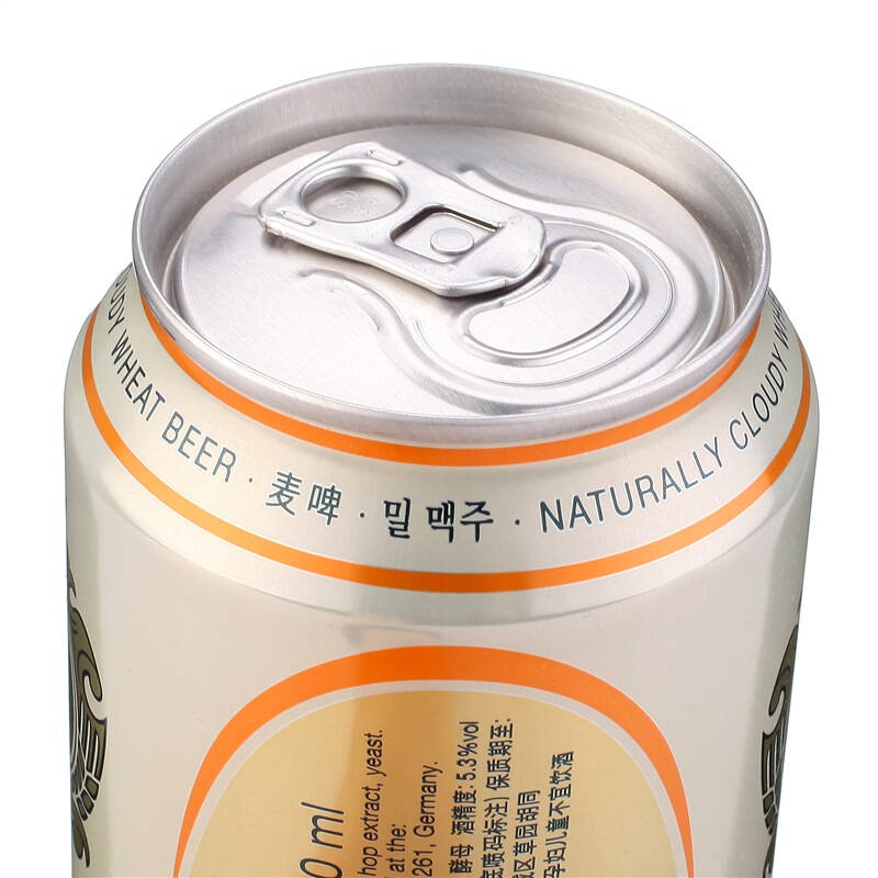 德国进口 krombacher科隆巴赫小麦啤酒 500ml*4听